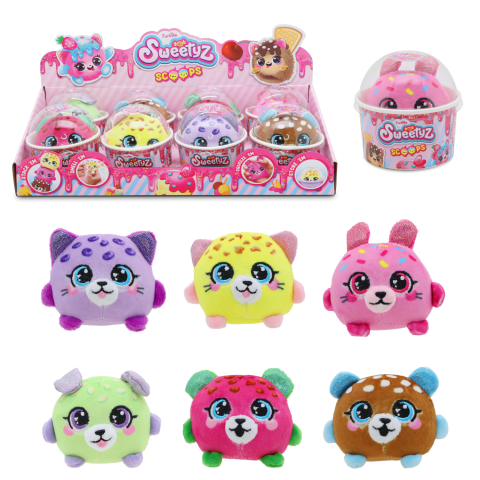 Minkštas žaislas SWEETZ SCENTED SCOOPS