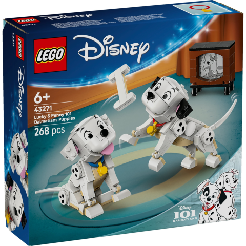 Konst. LEGO 101 Dalmat. Lucky Ir Penny 43271