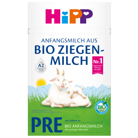 Ekol. pieno miš. HIPP PRE BIO, 0+ mėn., 400 g