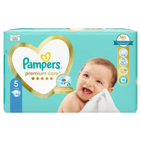 Sauskelnės PAMPERS PC VP (5) 11-16kg, 44 vnt.