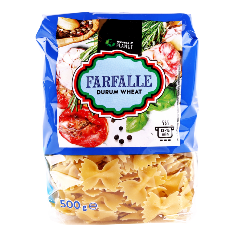 Makaronai RIMI PLANET FARFALLE, 500 g