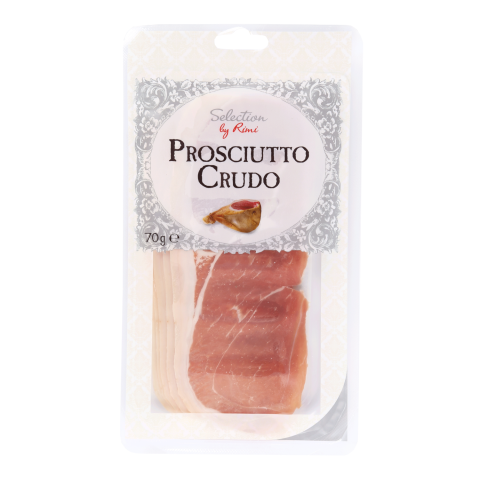 Vyt. kump. SELECTION BY RIMI PROSCIUTTO, 70 g