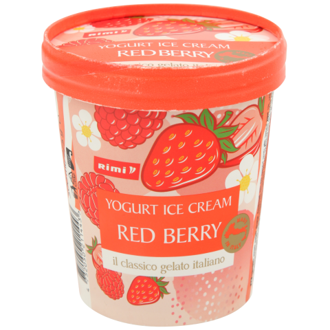 Jogurt. ledai su raud. uogų sir., RIMI, 500ml