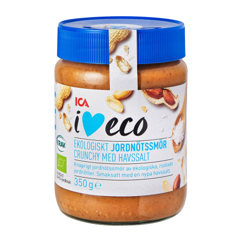 Žemės rieš. kremas I LOVE ECO, traškus, 350 g