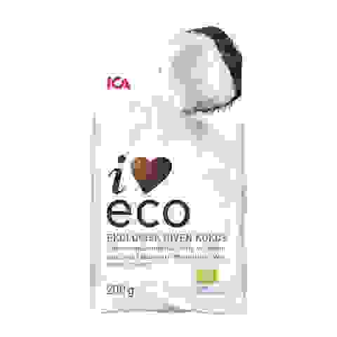 Ekologiškos kokoso drožlės I LOVE ECO, 200g