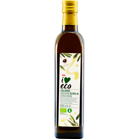 Eko. alyv. aliejus I LOVE ECO ITALIJA, 500 ml