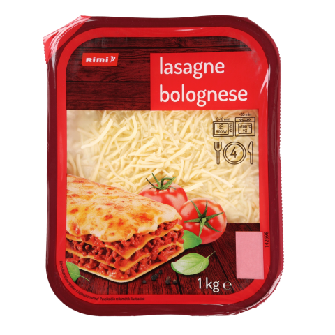 Lazanija su bolonijos padažu RIMI, 1 kg