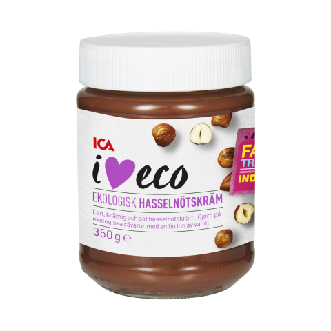 Ekol. lazdyno riešutų krem. I LOVE ECO, 350 g