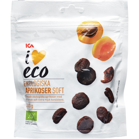 Džiovinti abrikosai I LOVE ECO, 200g