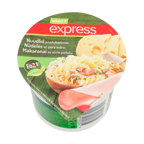 Makaronai su sūrio padažu RIMI EXPRESS, 60g