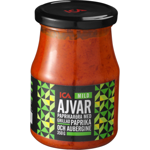 Ajvar mērce ICA maiga 350g