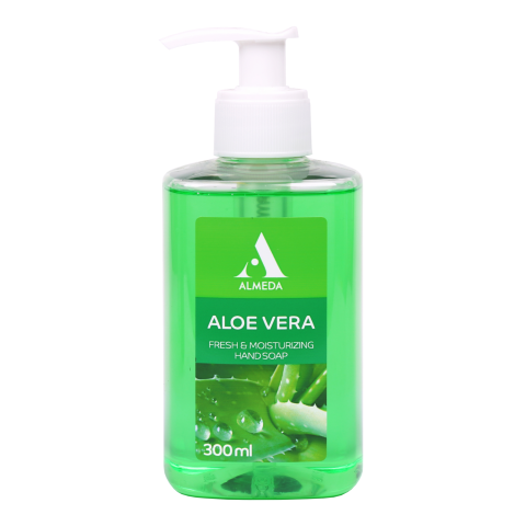 Skystas rankų muilas ALMEDA ALOE VERA, 300 ml