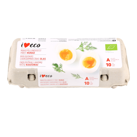 Vistu olas I Love Eco A šķira,LM,Nr.0, 10gab.