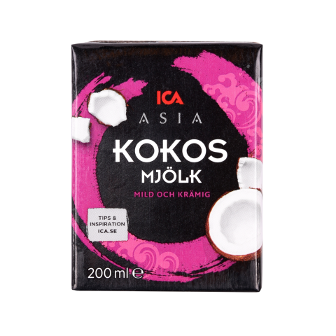 Kokosų gėrimas ICA ASIA, 200 ml