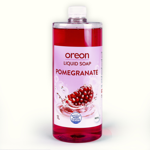Šķidr.ziepes Oreon Pomegranate Refill 1L