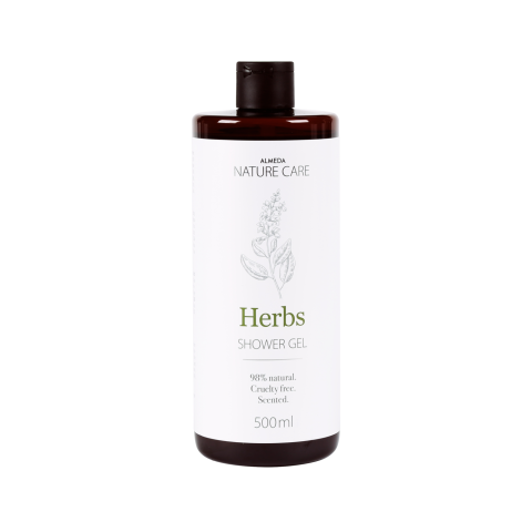 Dušo želė ALMEDA NATURE CARE HERBS, 500 ml