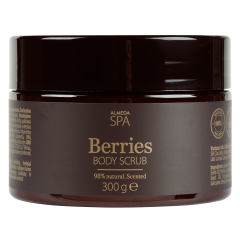 Kūno šveitiklis ALMEDA SPA BERRIES, 300 g