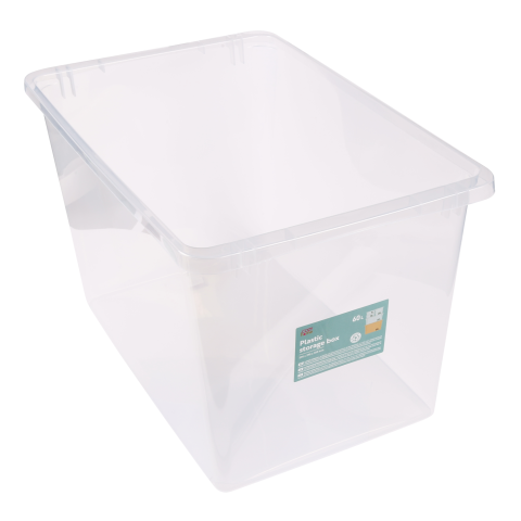 Plastikinė laikymo dėžė COZY HOME, 60 l