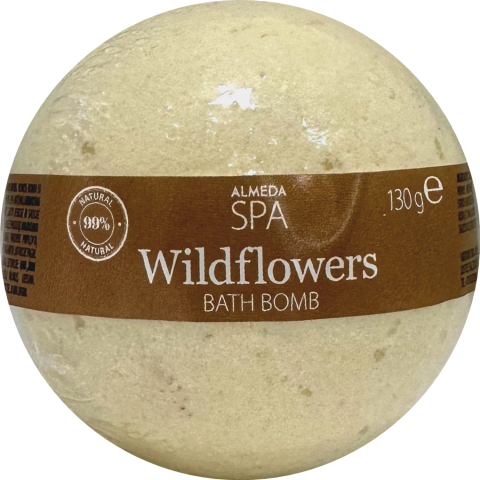 Vonios burbulas ALMEDA SPA WILDFLOWERS, 130 g