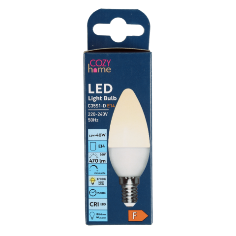 LED lemputė CH, 5.5W E14 470lm DIM