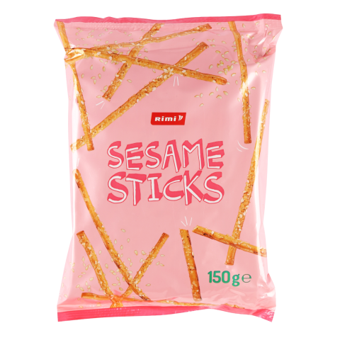 Lazdelės su sezamų sėklomis RIMI, 150 g