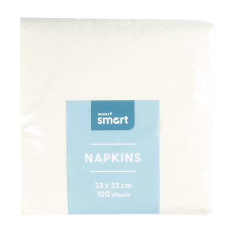 Servet. RIMI SMART, 33 x 33 cm, 100 vnt.