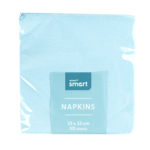 Servet.RIMI SMART, 33 x 33 cm, 50 vnt.