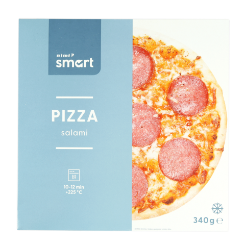 Pica su saliamu ir sūriais RIMI SMART, 340 g