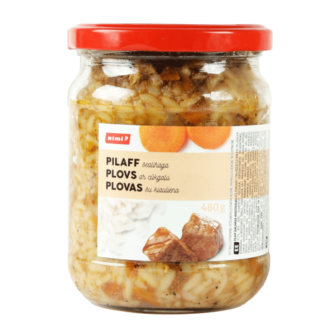 Plovs Rimi ar cūkgaļu 480g