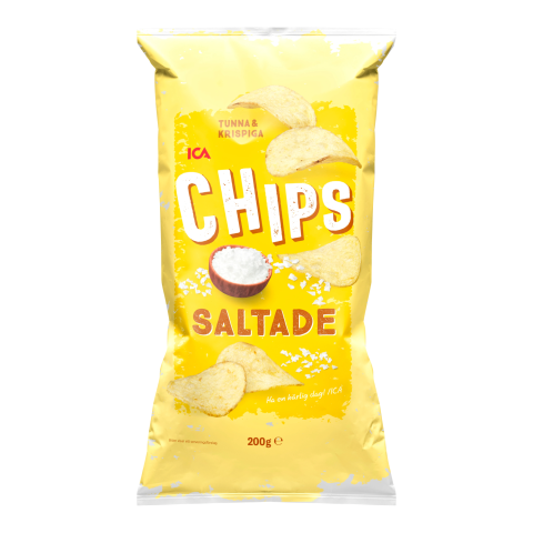 Čipsi ICA sālīti 200g
