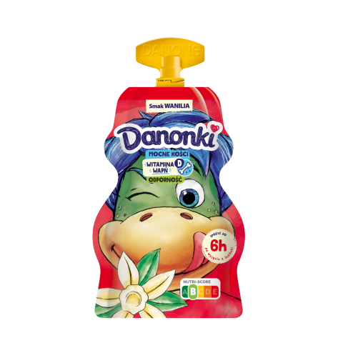 Vanilės skonio jogurtas DANONKI, 70g