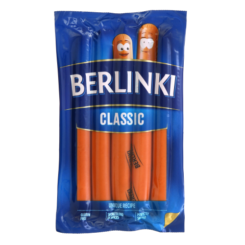 Virt.rūk. kiaulienos dešrelės BERLINKI, 250g