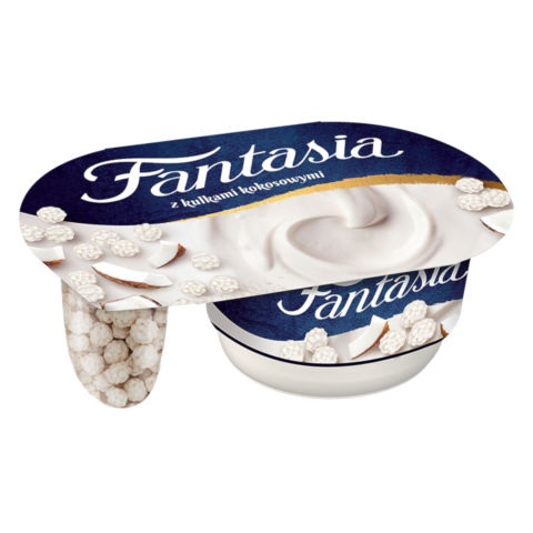 Jogurtas su kokoso sk. rut. FANTASIA,8,5%,98g