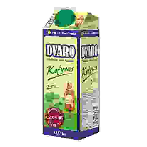 DVARO kefyras, 2,5 % rieb., 0,9 kg