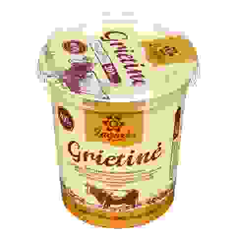 Tradicinė grietinė ŽAGARĖS PIENINĖ, 30%, 400g