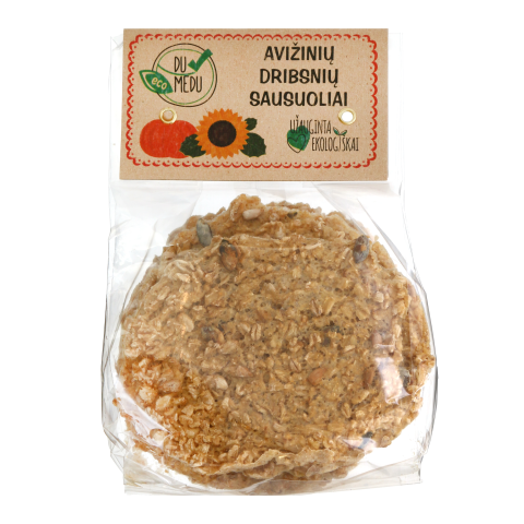 Eko.avižinių dribsnių sausuoliai DU MEDU,150g