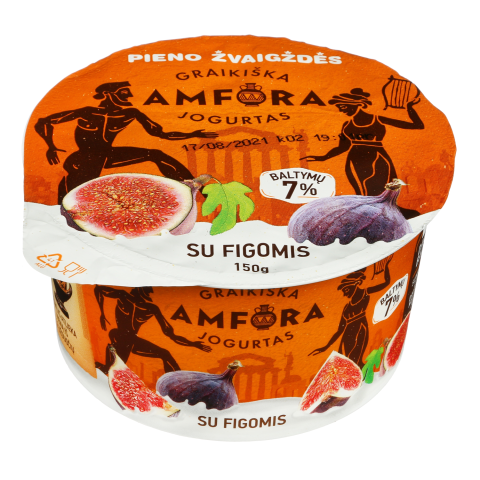 Jogurtas su fig. GRAIKIŠKA AMFORA, 3,1%, 150g