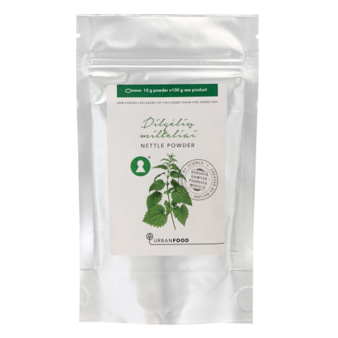 Dilgėlių milteliai URBANFOOD, 50 g