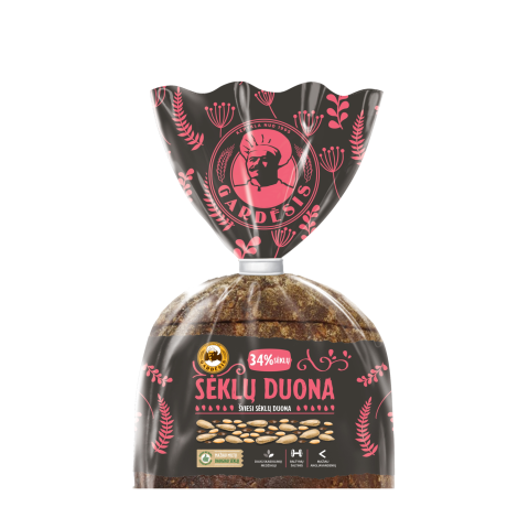 Šviesi SĖKLŲ duona, 400g