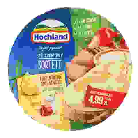 Kausētais siers Hochland Sortett 180g