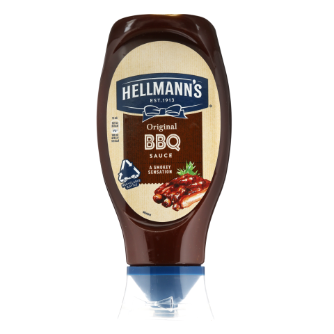 Barbekiu skonio padažas HELLMANN'S, 430 ml