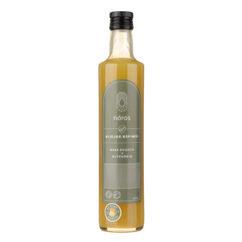 GHEE sviesto alyvuogių aliejus NORAS, 500 ml