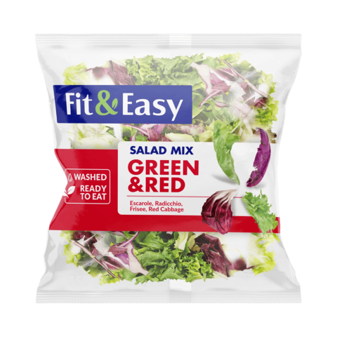 Plautų salotų mišinys FIT&EASY GREEN&RED,150g