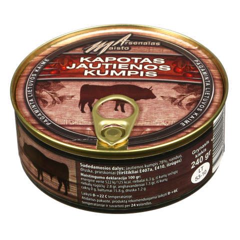 Tr. kapot. jaut. kumpis MAISTO ARSENALAS,240g