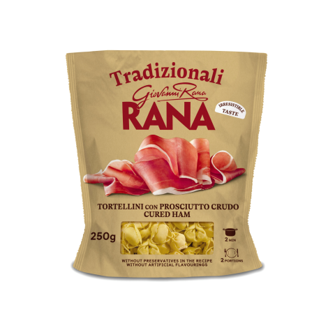 Koldūnai su dž.kumpio ir sūrio įd.RANA,  250g