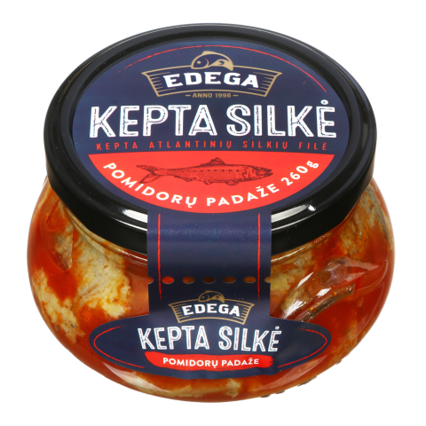 Kepta silkių filė su pomid. padažu EDEGA,260g