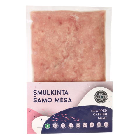 Šaldyta smulkinta šamo mėsa ŠAMŪKIS, 1 kg
