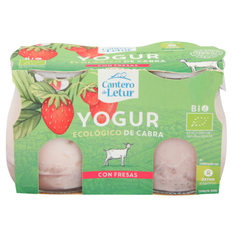 Ekol. jogurtas su braškių pr. BIO,4,8%,2x125g