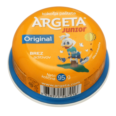 Vištienos JUNIOR paštetas ARGETA, 95 g