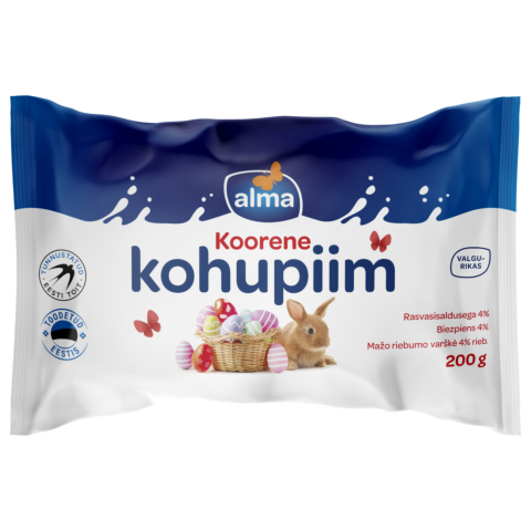 Kohupiim Alma 4% 200g